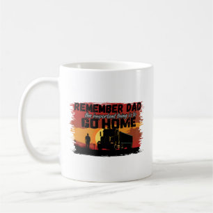 Mug Chauffeur de camion Papa Road Voyage Famille Amour