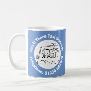 Mug Chauffeur de taxi amusant pour les entreprises de