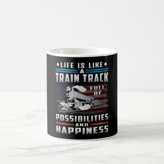 Mug Chauffeur de train Locomotive Trains ferroviaires  (Centre)