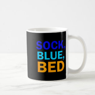 Mug Chaussette Lit Bleu _ Incroyable Chaussette Lit Bl