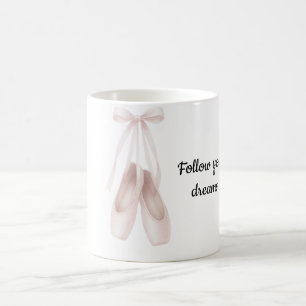 Mug Chaussons de ballon rose pâle