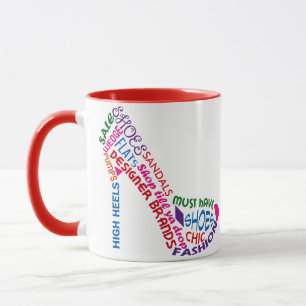 Mug Chaussure à talon élevé