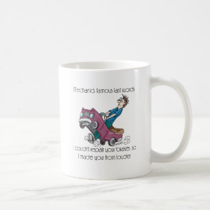 Mug Chaussure auto-mécanique fabriquée plus forte