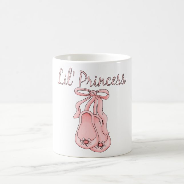 Mug Chaussures 1 de princesse ballet   de Lil (Centre)
