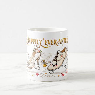 Mug Chaussures de Mariage Heureux à Tout Jamais