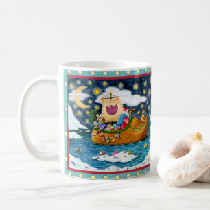 MUG CHAUSSURES NÉERLANDAISES PÈRE NOËL SHIP, ICEBERGS,