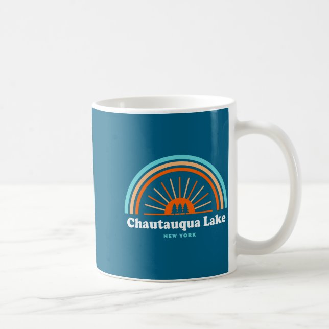 Mug Chautauqua Lake New York Rainbow _1  (Droite)