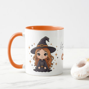 Mug Chauve sorcière d'Halloween   Éffrayant adorable