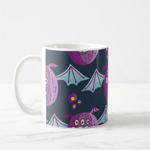 Mug Chauves-souris Monster : Cartoon Vintage