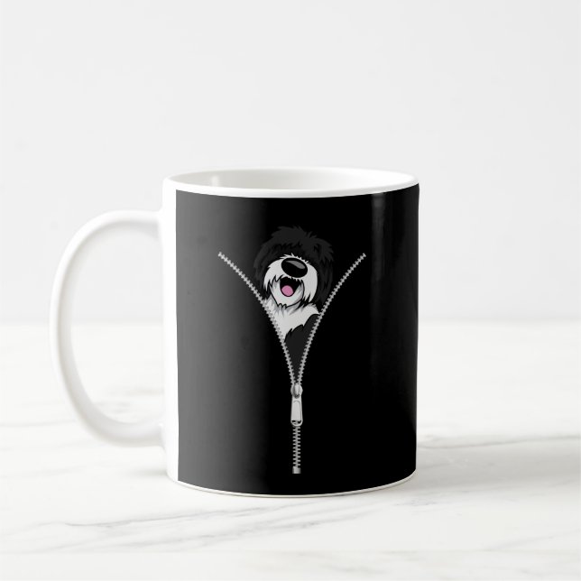 Mug Cheepadoodle Chien Zipper Funny Chien Chien Chien (Gauche)