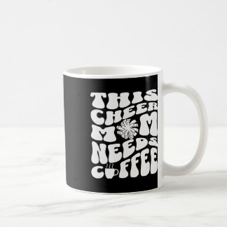 Mug Cheer Maman a Besoin de Café Cheerleading