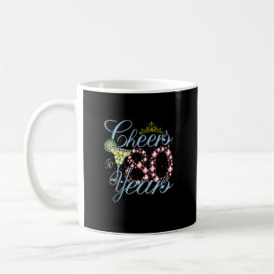 Mug Cheers To 80 Years 80e Birthday 80 Years Old Bday
