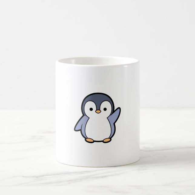 Mug Cheery Penguin – Cute Kawaii Illustration (Centre)