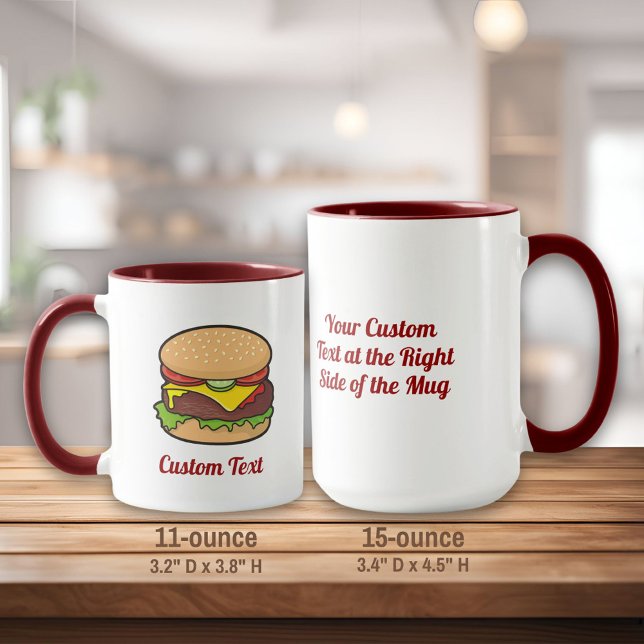 Mug Cheeseburger (Créateur téléchargé)