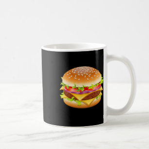 Mug Cheeseburger Hamburger Burger Drôle Nourriture Hal