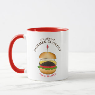 Mug Cheeseburger Hamburger Burger Pique-nique Barbecue