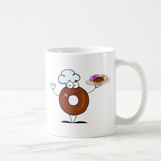 Mug Chef amical de beignet (Droite)