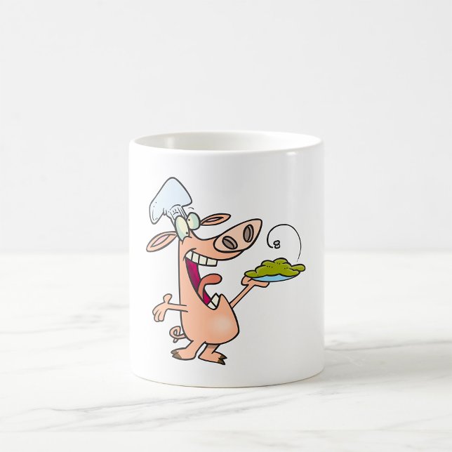 Mug Chef De Cochon Avec Nourriture (Créateur téléchargé)