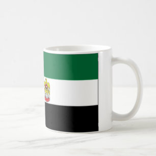 Mug Chef d'Etat des Emirats Arabes Unis le drapeau