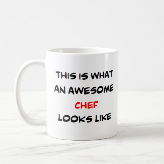 Mug chef, génial (Gauche)