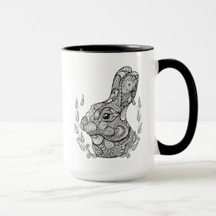 Mug Chef inspiré de lapin en guirlande