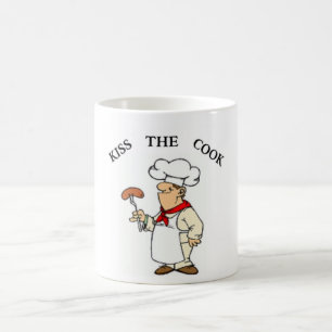 MUG CHEF "KISS THE COOK"