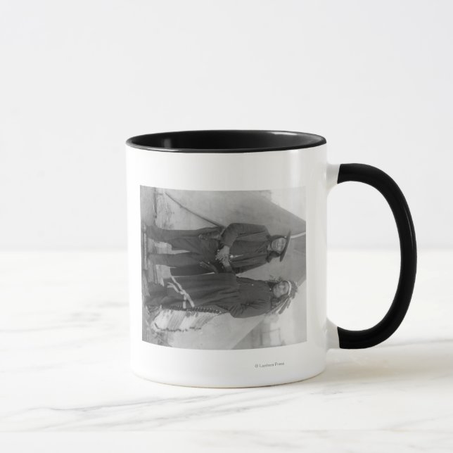 Mug Chefs Oglala "Nuage rouge" et "Cheval américain" (Droite)