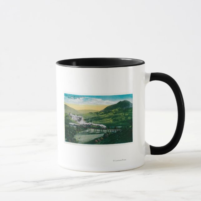 Mug Chemin de fer limité près de Horseshoe Curve (Droite)