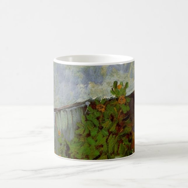 Mug Chemin Montmartre et tournesols par Vincent van Go (Centre)