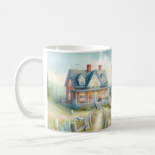 Mug Chemin vers le chalet côtier du phare