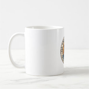 Mug Chemise à motif de gravure vintage de marmotte pat