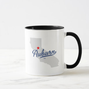 Mug Chemise auburn de la Californie CA