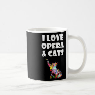 Mug Chemise Chat I Love Opera & Chats - Furry Feli