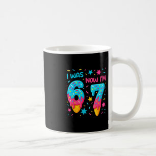 Mug Chemise d'anniversaire de 7 ans J'avais 6 ans main