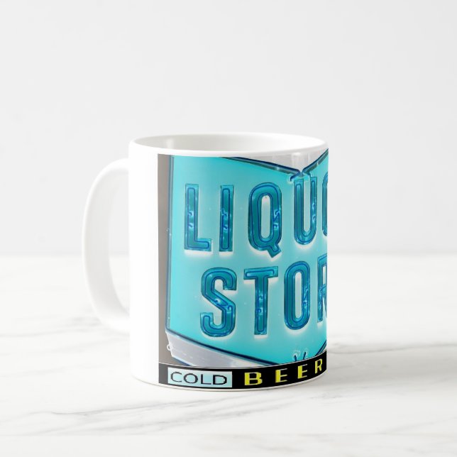 Mug Chemise de bière froide sur glace (Devant gauche)