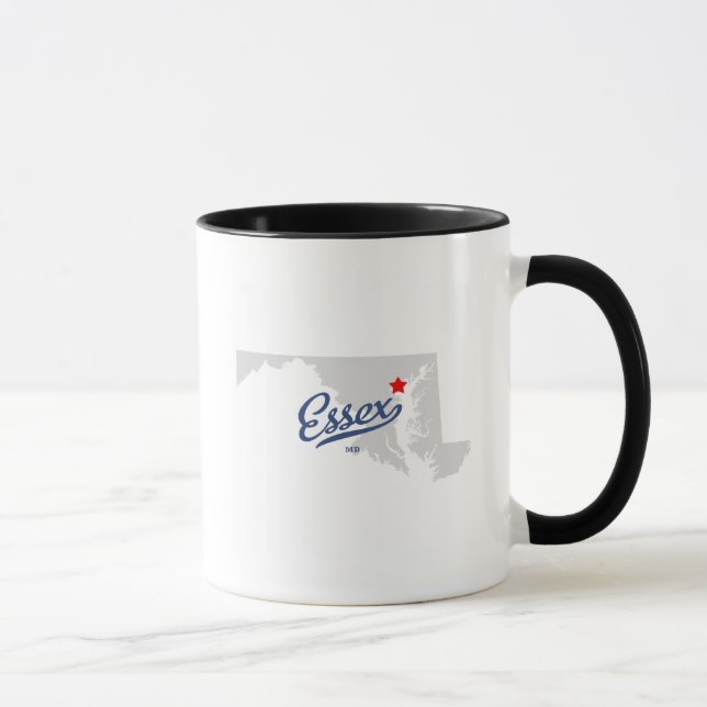Mug Chemise de DM d'Essex le Maryland (Droite)