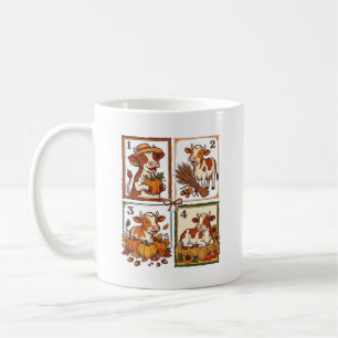 Mug Chemise de ferme à patchwork vintage Quatuor de va