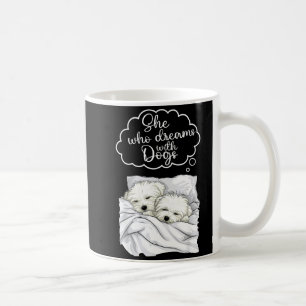 Mug Chemise de nuit pour chien Coton De Tulear