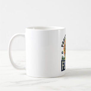 Mug Chemise de papa de chien Design rétro Golden Retri