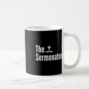 Mug Chemise de pasteur drôle The Sermonator