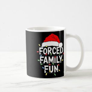 Mug Chemise de plaisir familial forcé de Noël