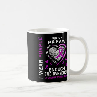 Mug Chemise de sensibilisation à la fin des overdoses