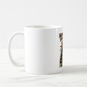 Mug Chemise de tracteur Halloween drôle de sorcière de