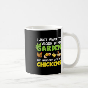 Mug Chemise drôle de jardinage pour hommes et femmes a
