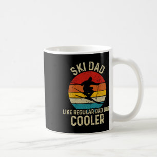 Mug Chemise drôle de papa skieur pour papas skieurs Ca