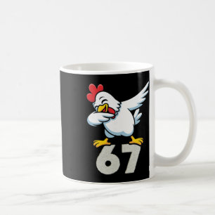 Mug Chemise drôle de poulet Dabbing 6 7 – Enfants 67 F