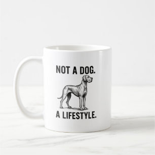 Mug Chemise Grand Danois – « Pas un chien. Un style de