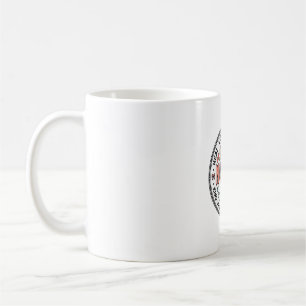 Mug Chemise médicale florale vintage pour l'appréciati