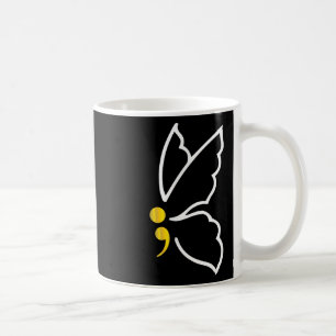 Mug Chemise point-virgule Papillon Mai Mois de la sens