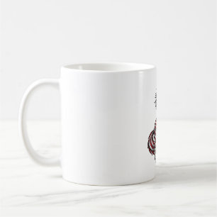 Mug Chemise vectorielle de cheval cabré patriotique vi